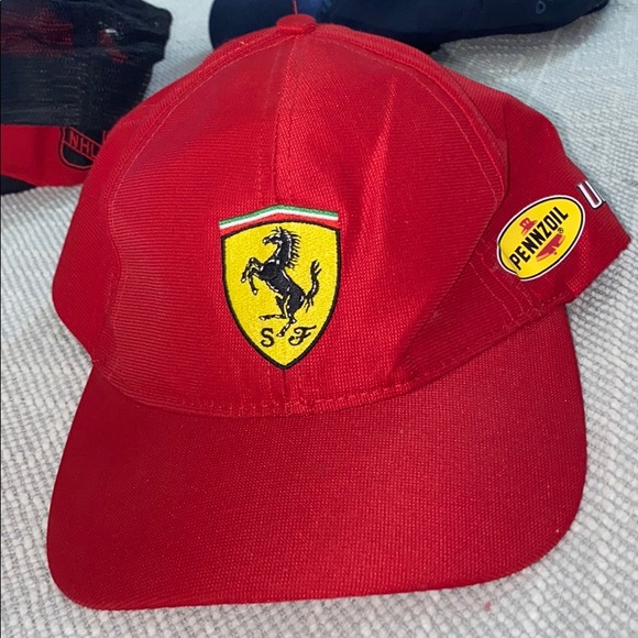 Ferrari scuderia official precisport pennzoil hat